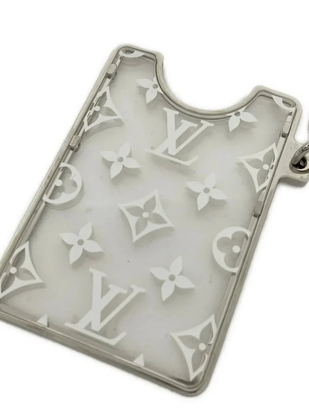 LOUIS VUITTON Porto Creprism ID M68285 Clear White Others DI0169 Bag Charm